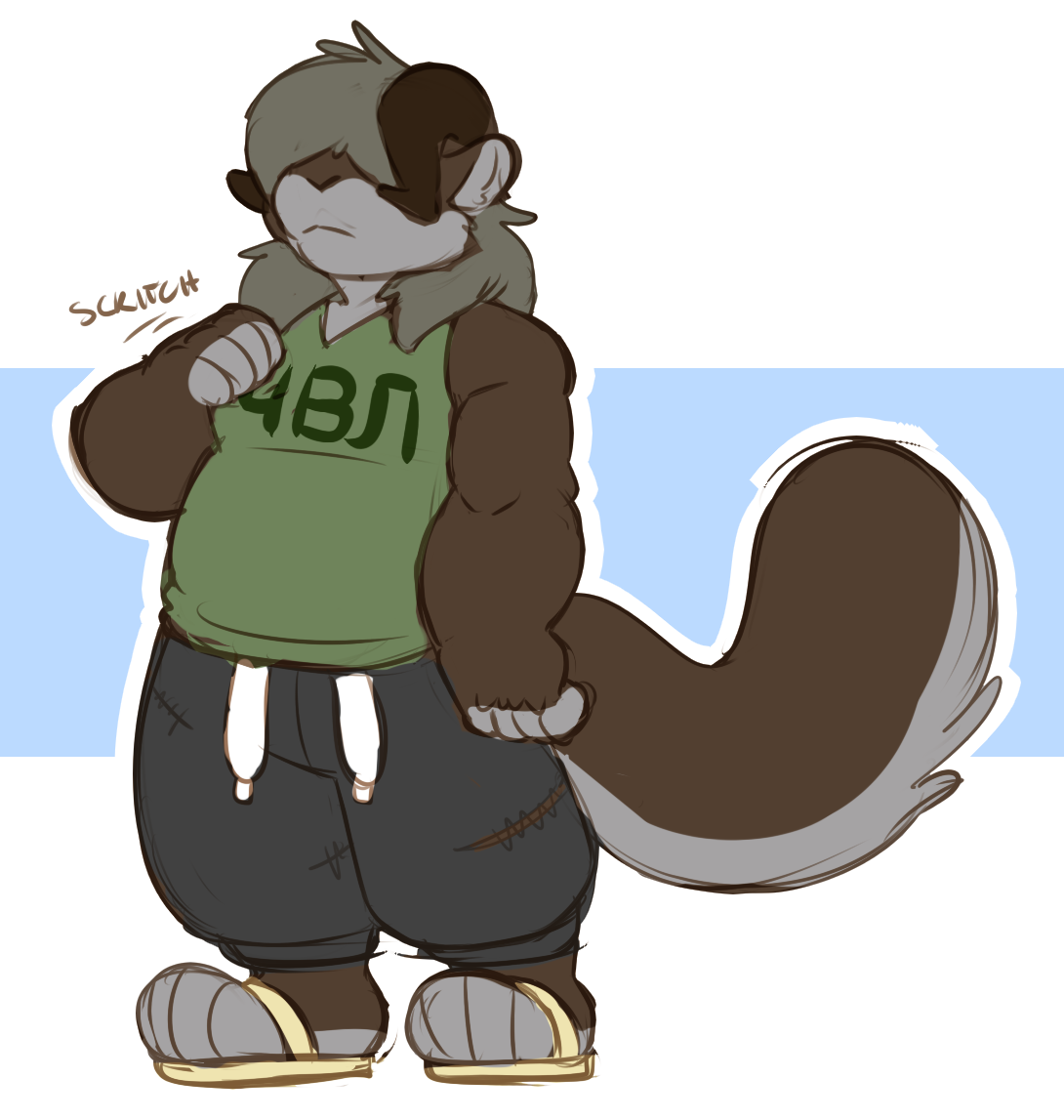 Varius Zima, as drawn by RabidRaccoon